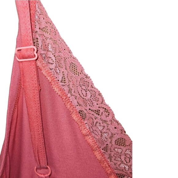 DAISY FUENTES Plus Size Sexy Lace V Neck Sleeveless Lounge Lingerie Short Set 2X - Picture 9 of 16